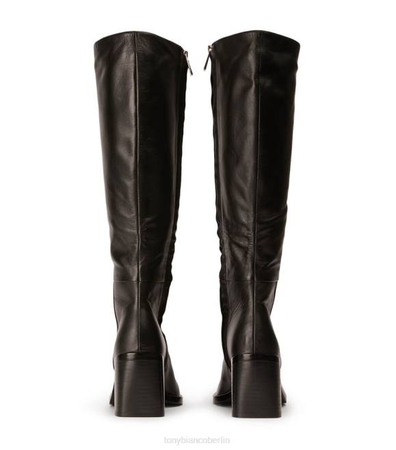 kniehohe Stiefel| de Tony Bianco Frauen Darby-Kalbsstiefel schwarzes Venedig 4624427